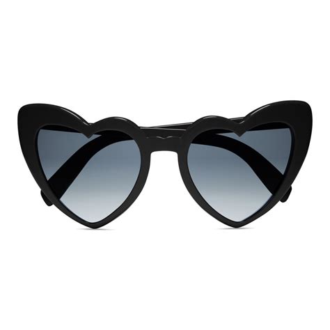 occhiali a cuore ysl|Nuova collezione di occhiali Saint Laurent Eyewear donna su.